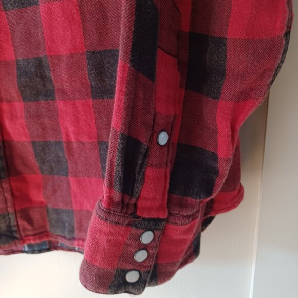 SOLD!--Polo Country Ralph Lauren Buffalo Plaid Western Shirt, Size Large - Picture 2 of 10